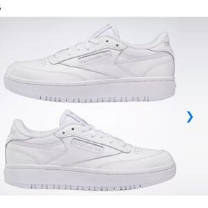 Reebok Club C Double Women’s Sneakers White - NEW with tags Size 10